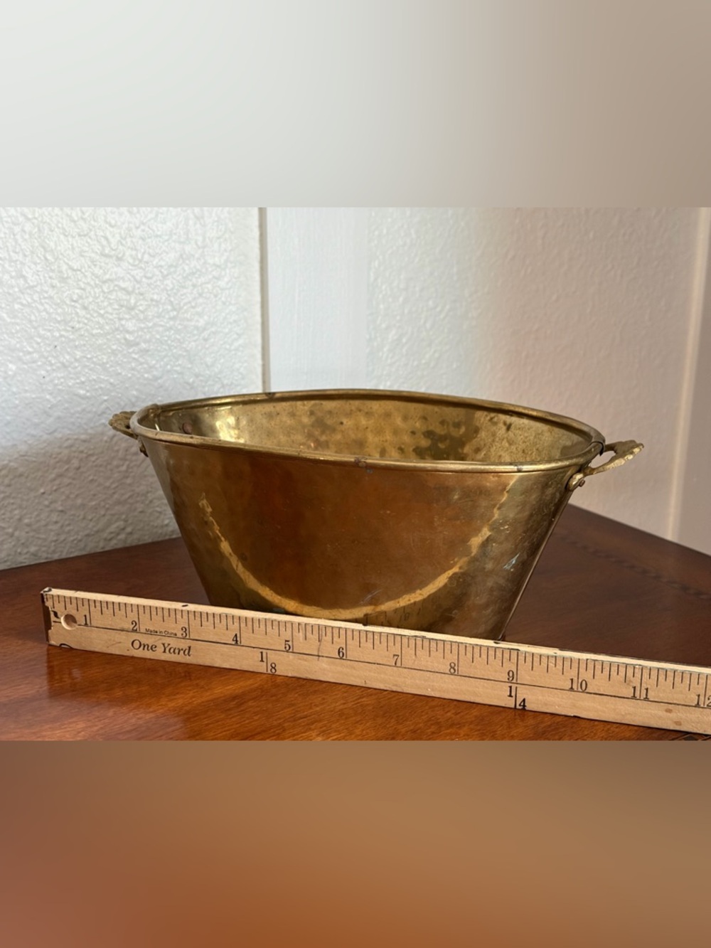 Vintage Brass Planters 2 Pieces - Picture 12 of 15